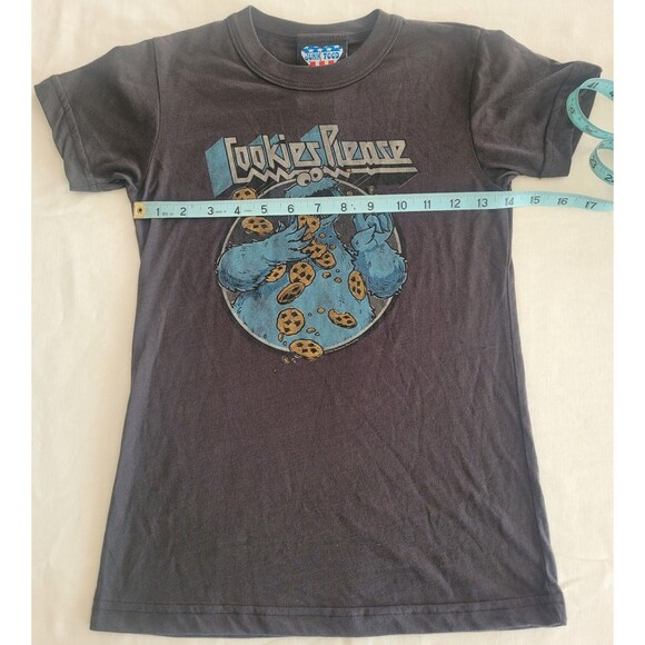 NEW Junk Food Cookie Monster “Cookies Please” T-Shirt Girls Youth Med. Vintage - Picture 10 of 10